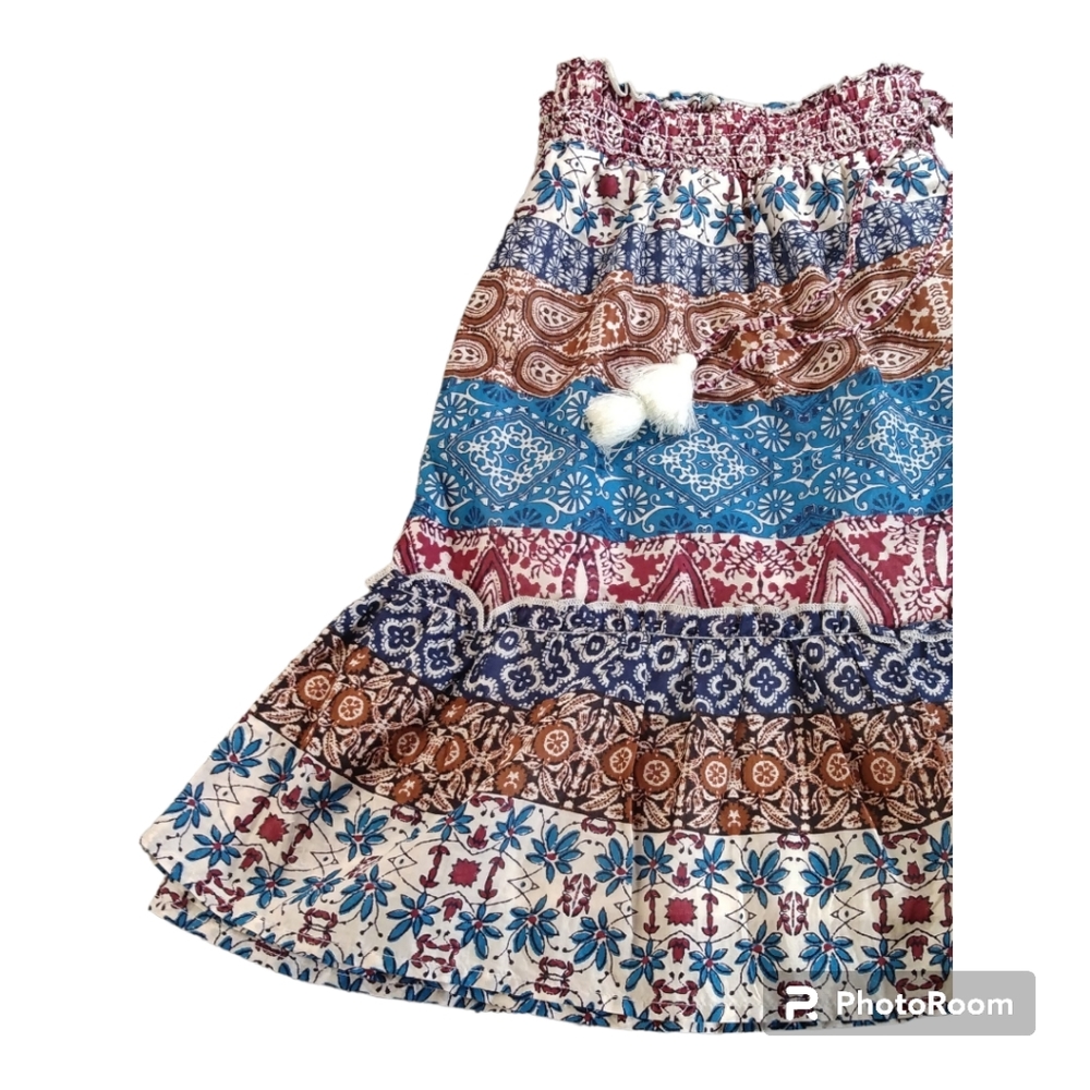 Beach Lunch Lounge flared short skirt, Lg - Picture 4 of 7
